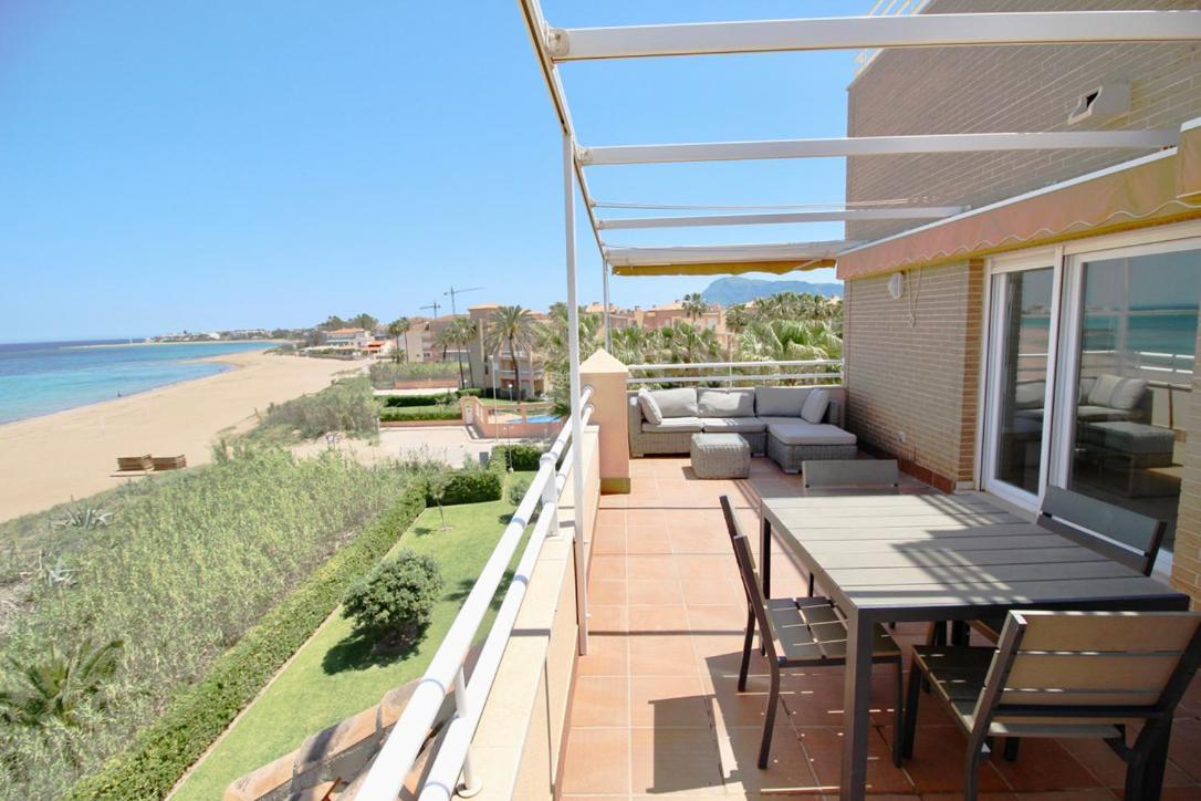 Apartamento Atico espectacular piscina privada frontal al mar Dénia Exterior foto