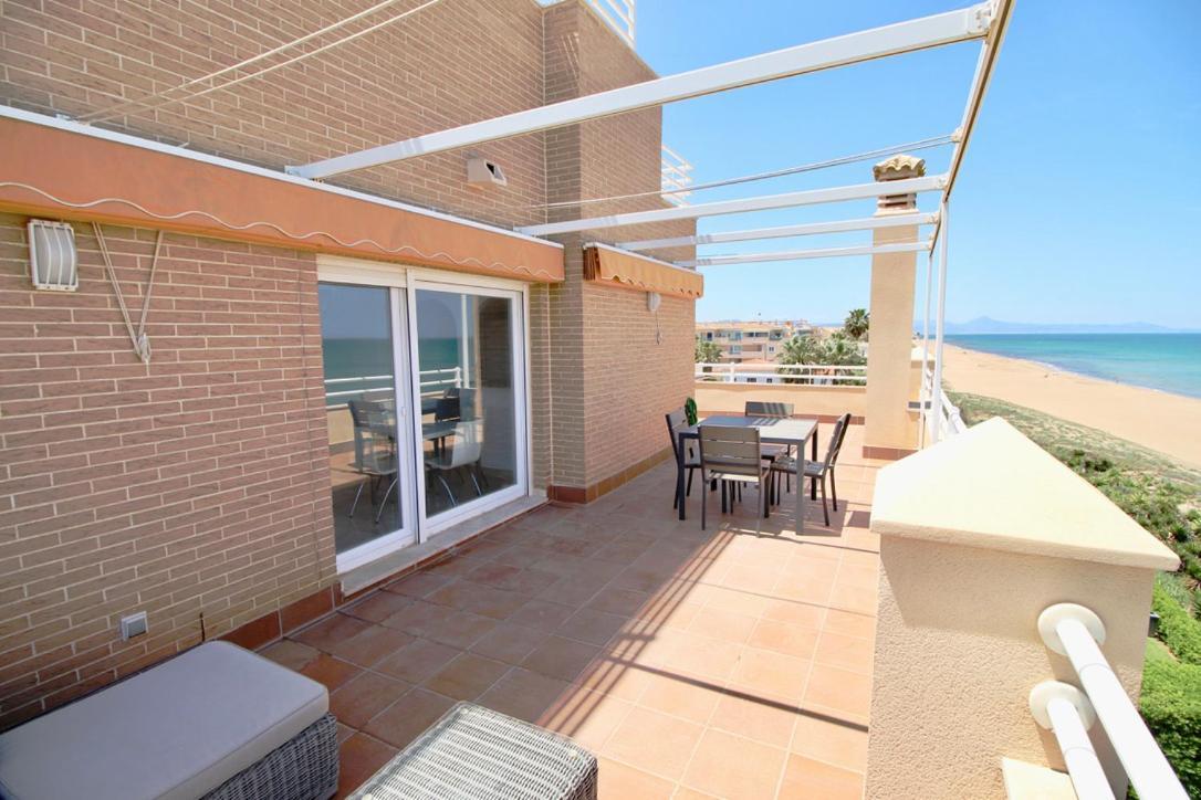 Apartamento Atico espectacular piscina privada frontal al mar Dénia Exterior foto
