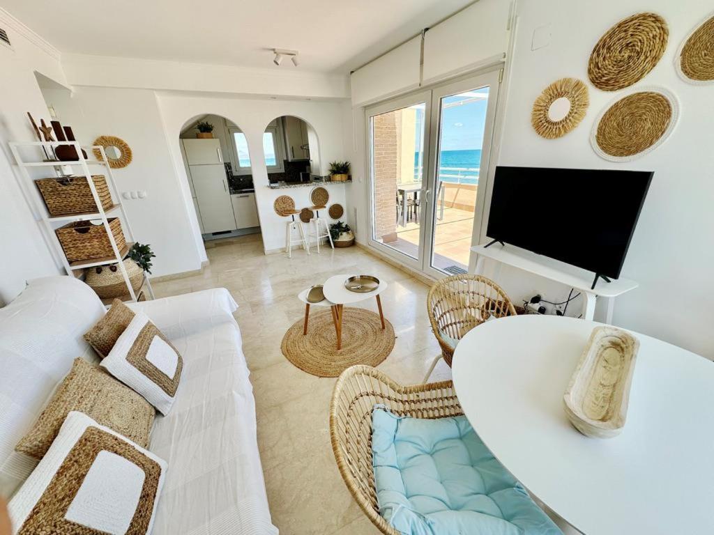 Apartamento Atico espectacular piscina privada frontal al mar Dénia Exterior foto